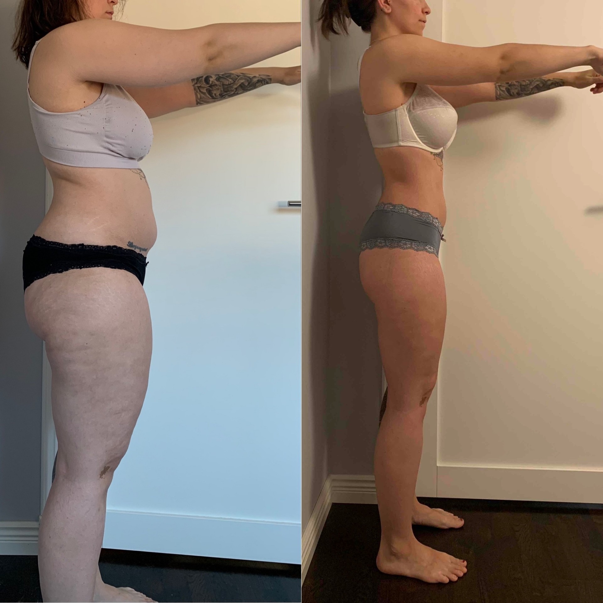 Före och efter – Martina, 35, −16 kg på 5 månader